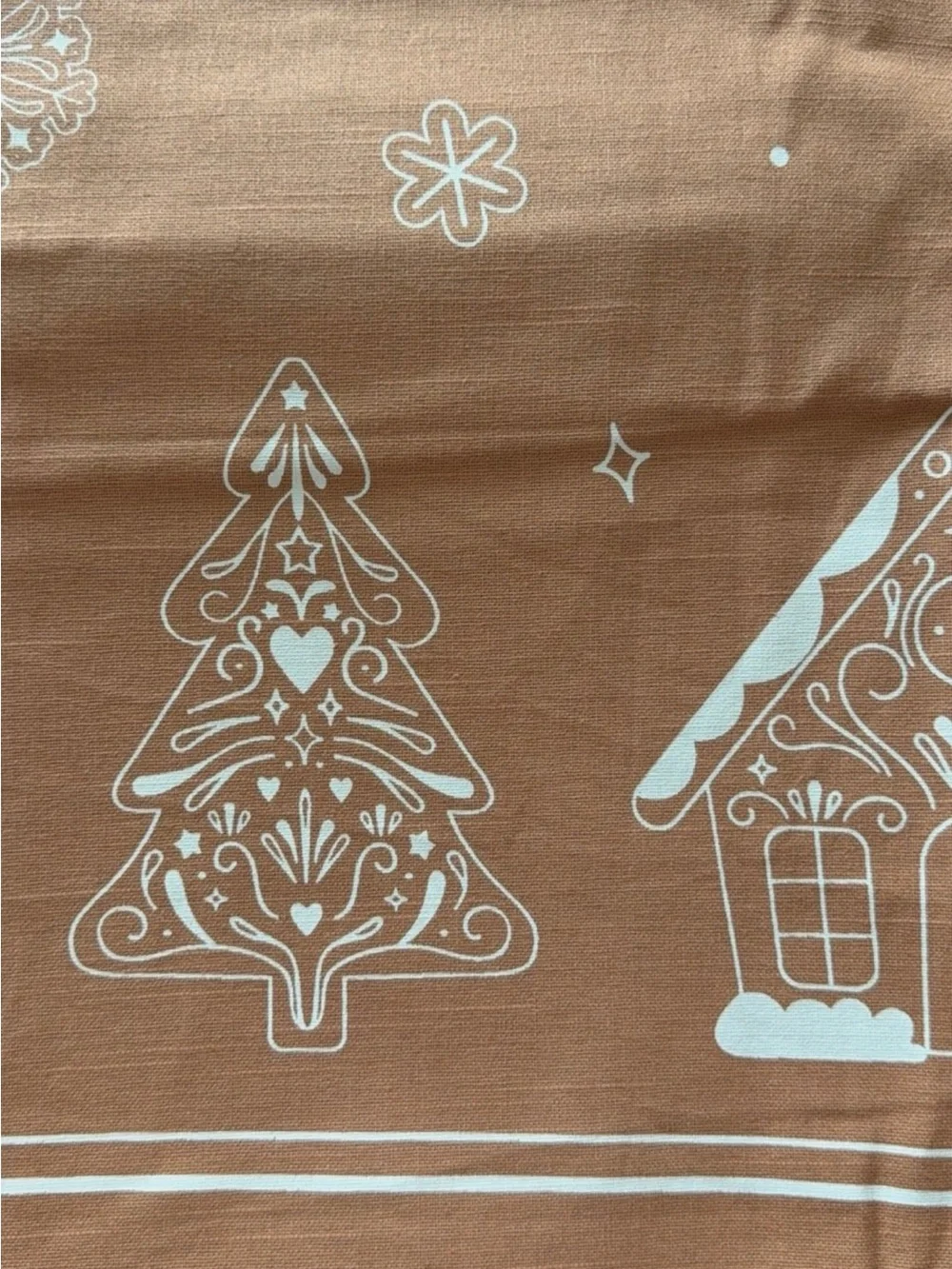 Merry Moments Gingerbread Tablecloth New *Limited Edition*